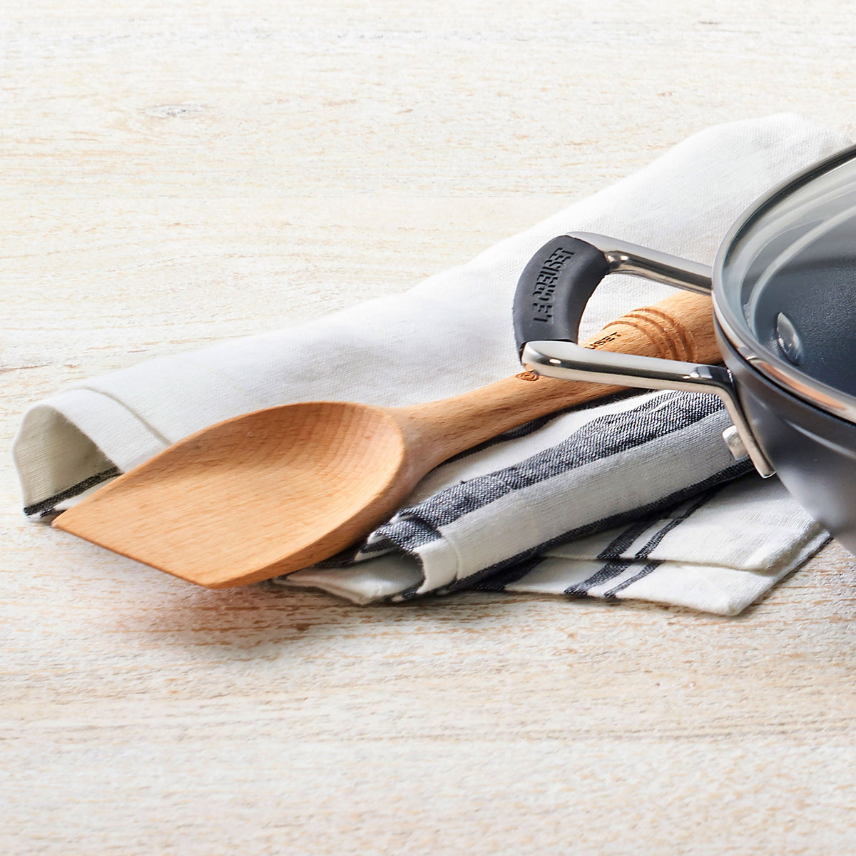 Le Creuset 12.75" Wooden Scraping Spoon