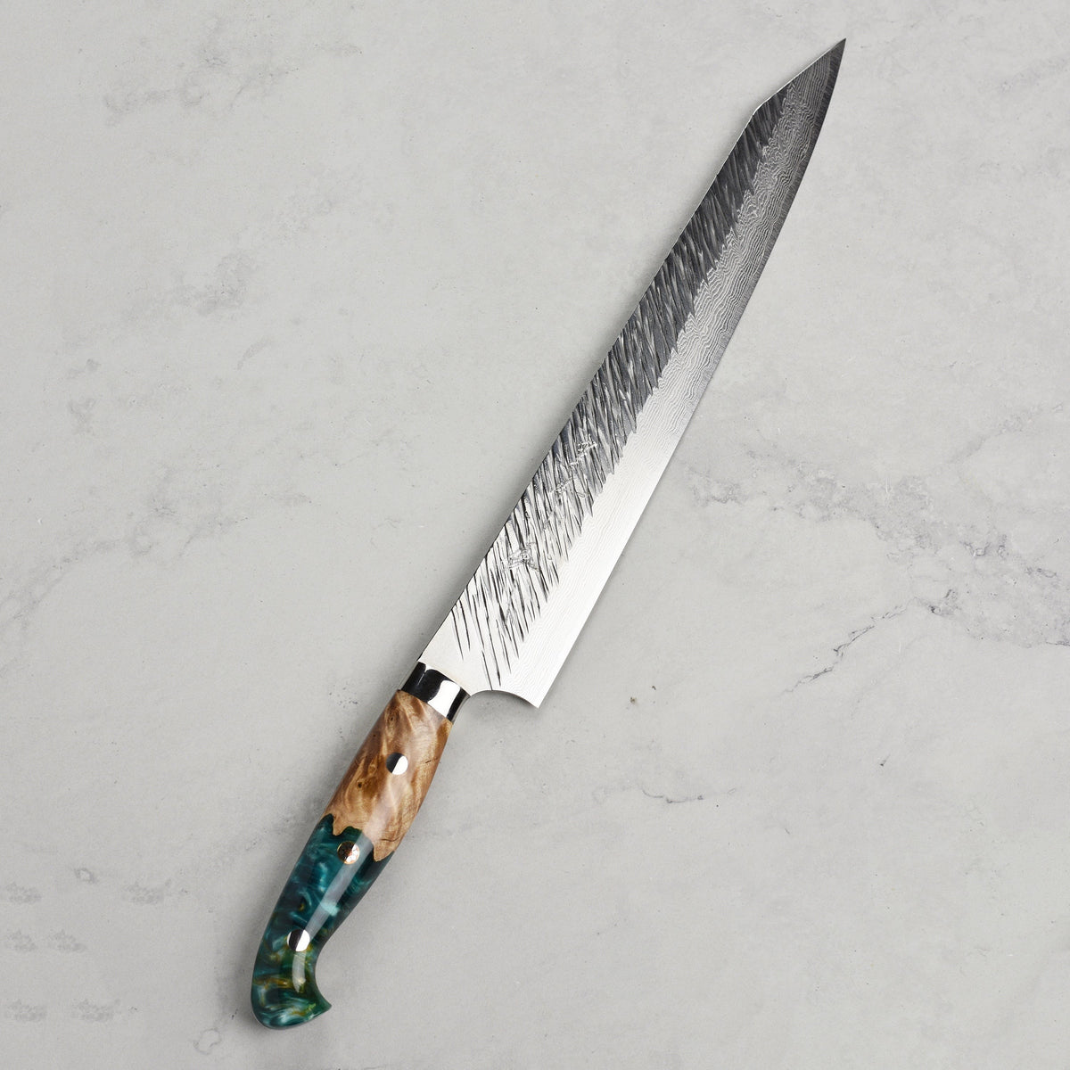 Kurosaki Fujin Forged SG2 Damascus 10.6" Sujihiki with Saya