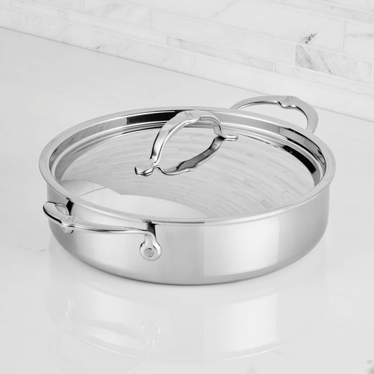 Hestan ProBond Luxe 3.5-quart Stainless Steel Sauteuse