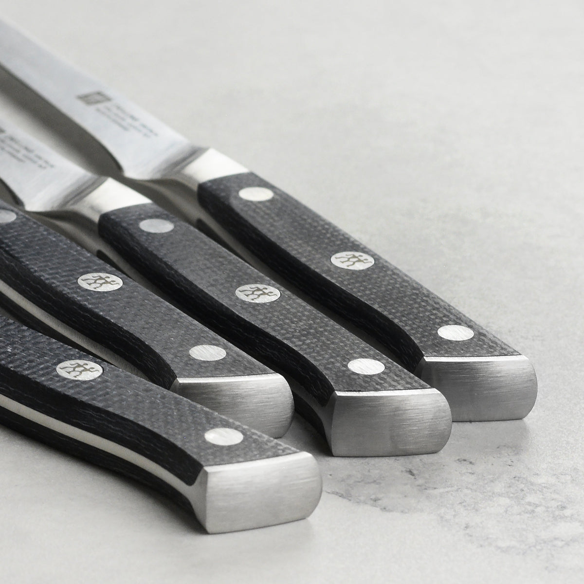 Zwilling Spectrum 4 Piece Steak Knife Set with Wooden Case