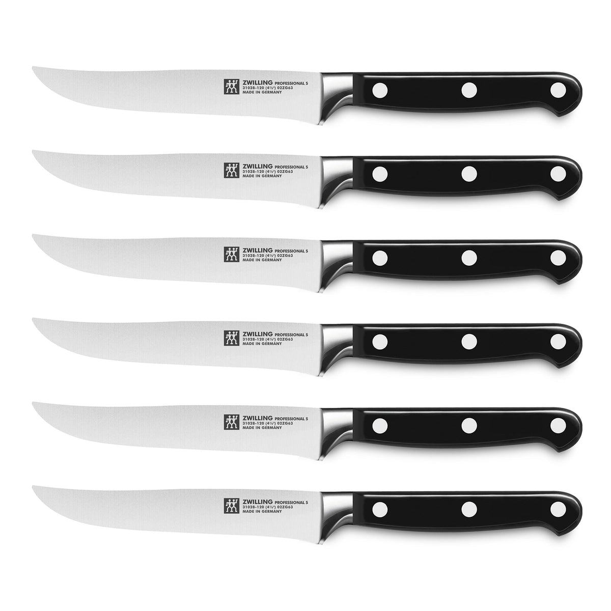 Zwilling Professional S 6 Piece Steak Knife Set