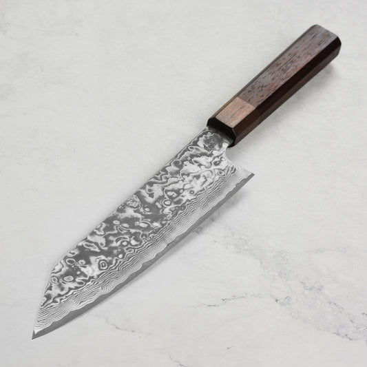 Hatono SG2 Kurozome Damascus 8.25" Kiritsuke Gyuto