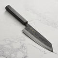 Hatsukokoro Kurogane Aogami #2 Kurouchi 6.5" Bunka