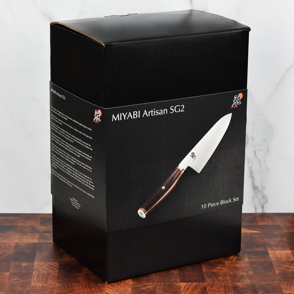 Miyabi Artisan SG2 10 Piece Magnetic Knife Stand Set