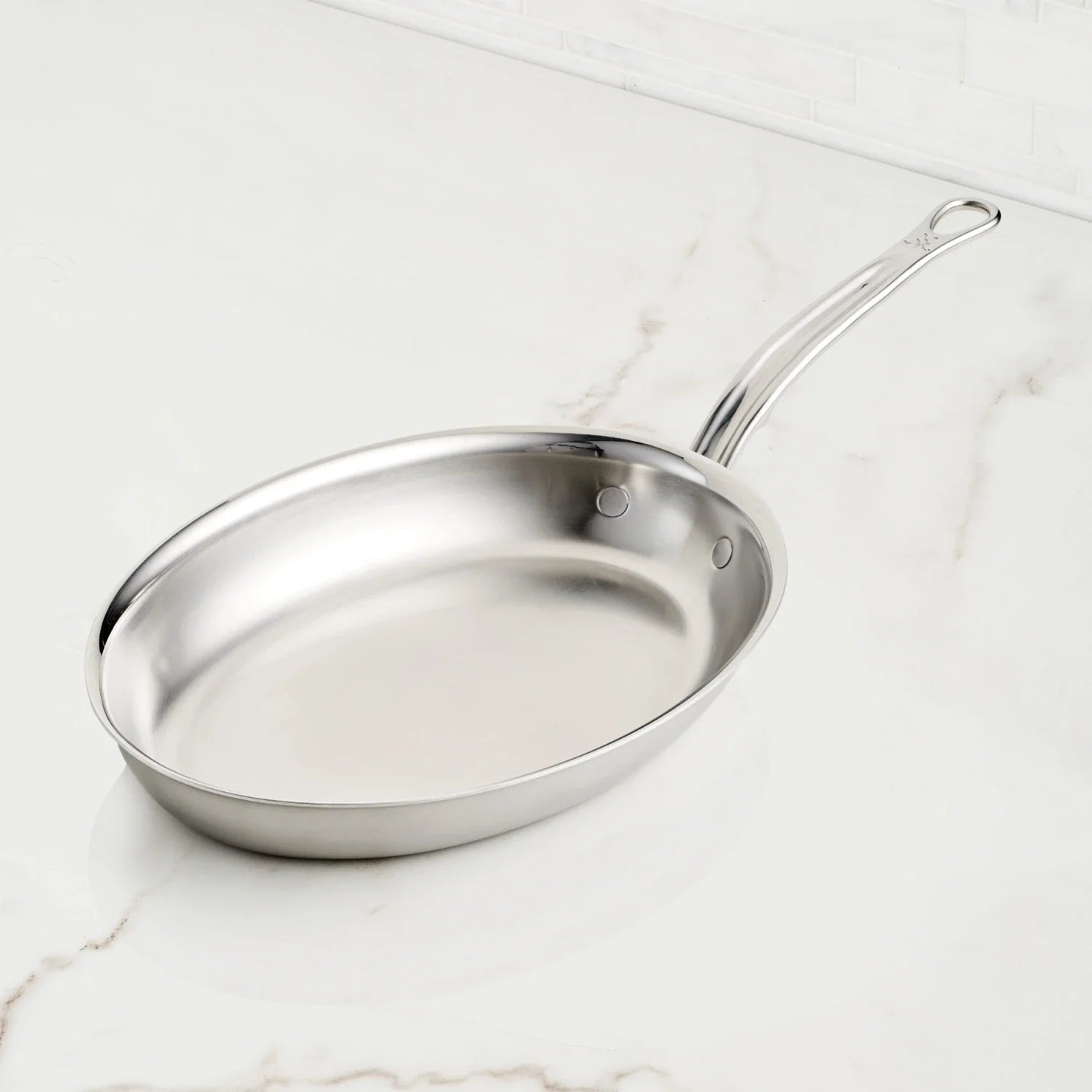 Hestan Tri-Ply Oval Fish Pan, 12.5" x 9"