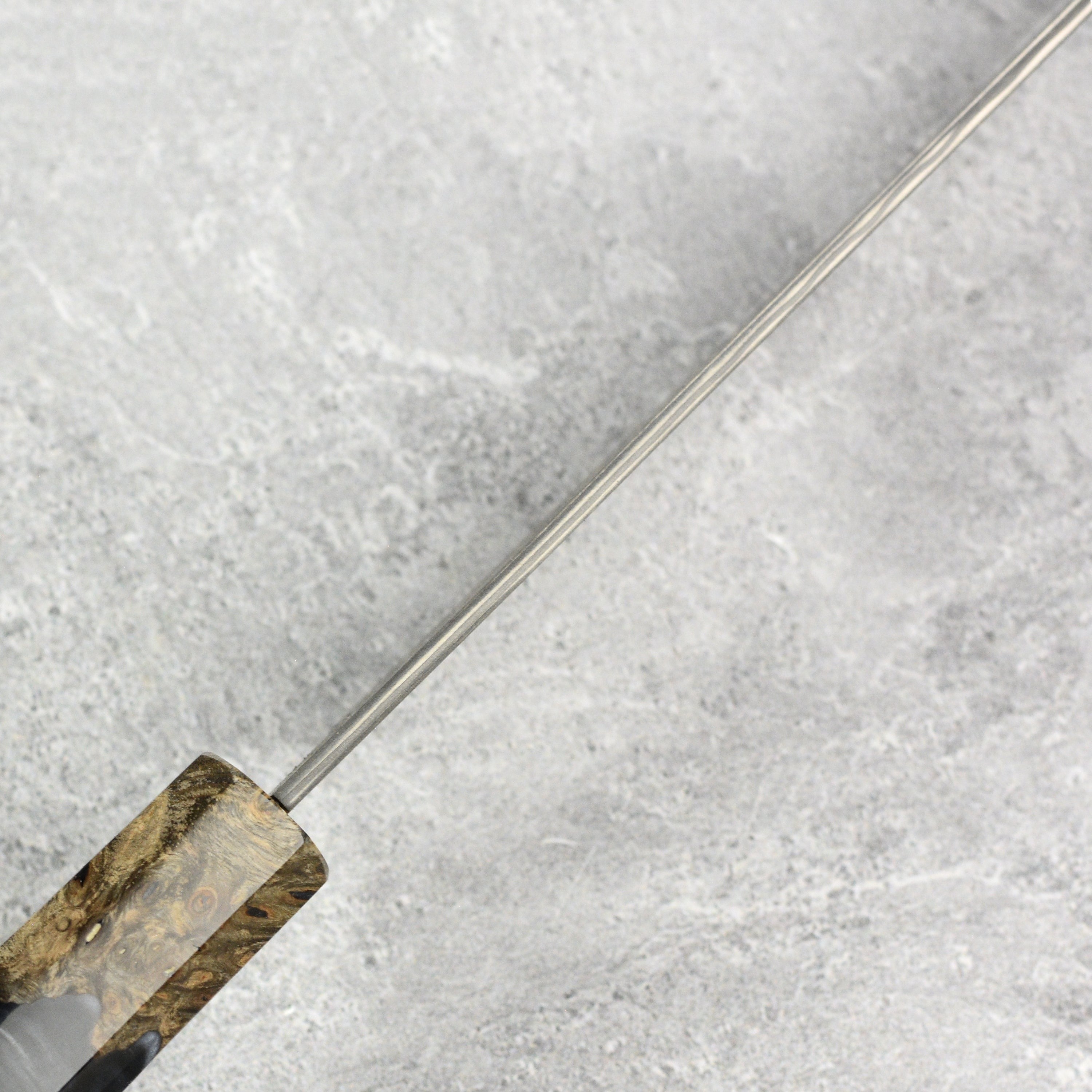 Nigara Anmon SG2 Damascus 10" Kiritsuke Sujihiki