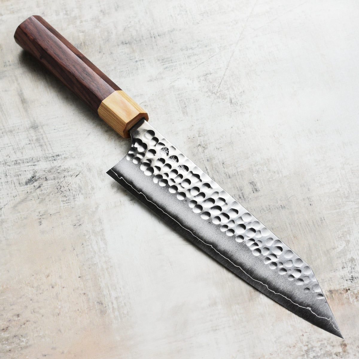 Yoshimi Kato Forged Ginsan Stainless Clad 8.25" Kiritsuke Gyuto