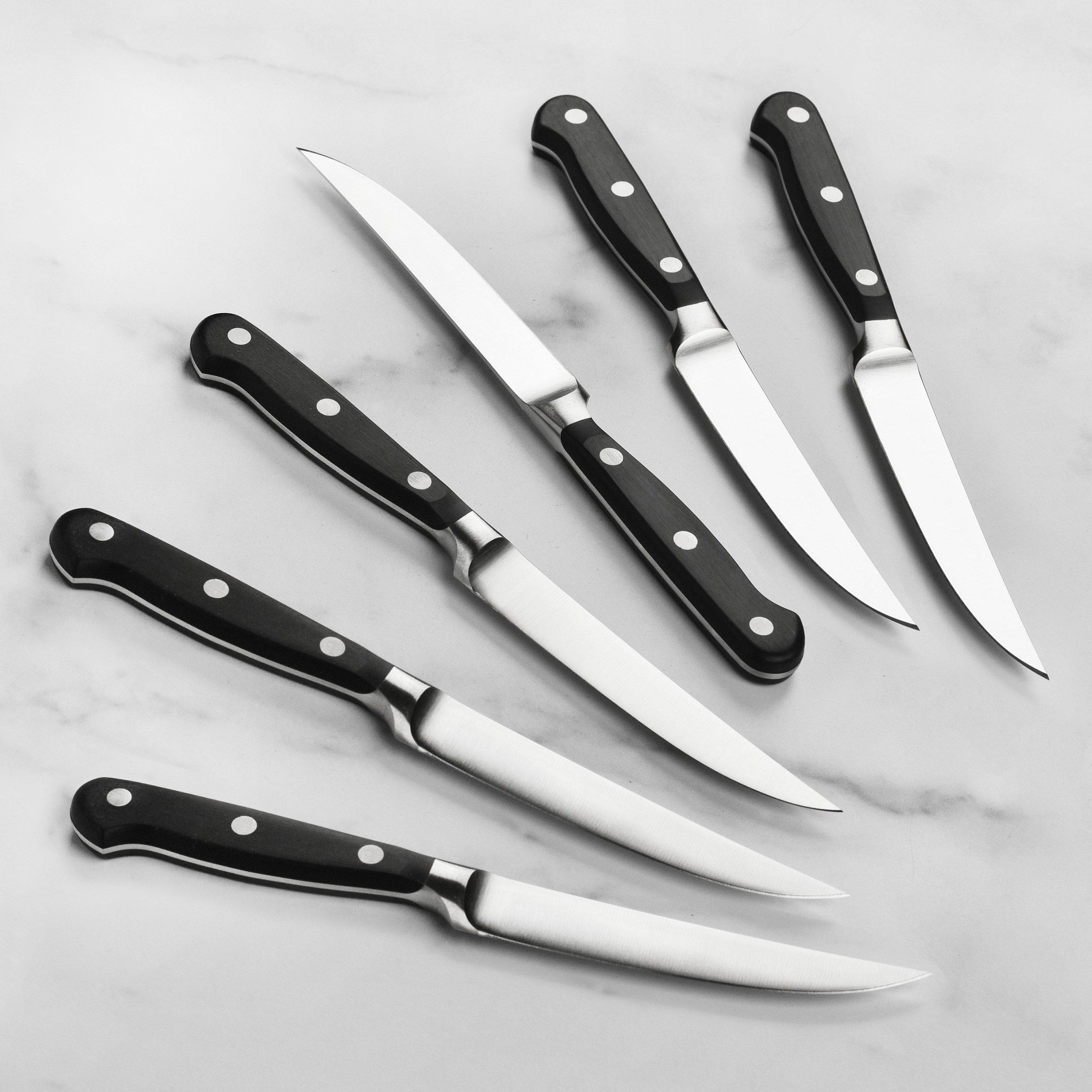Wusthof Classic 6 Piece Steak Knife Set with Wood Case