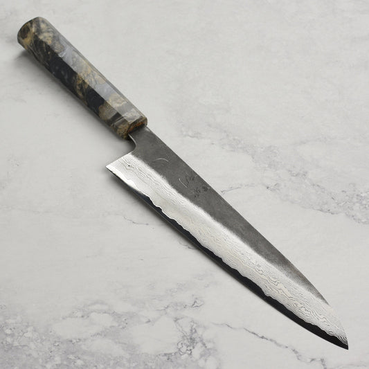 Hatsukokoro Atelier Kurouchi Damascus 9.4" Gyuto