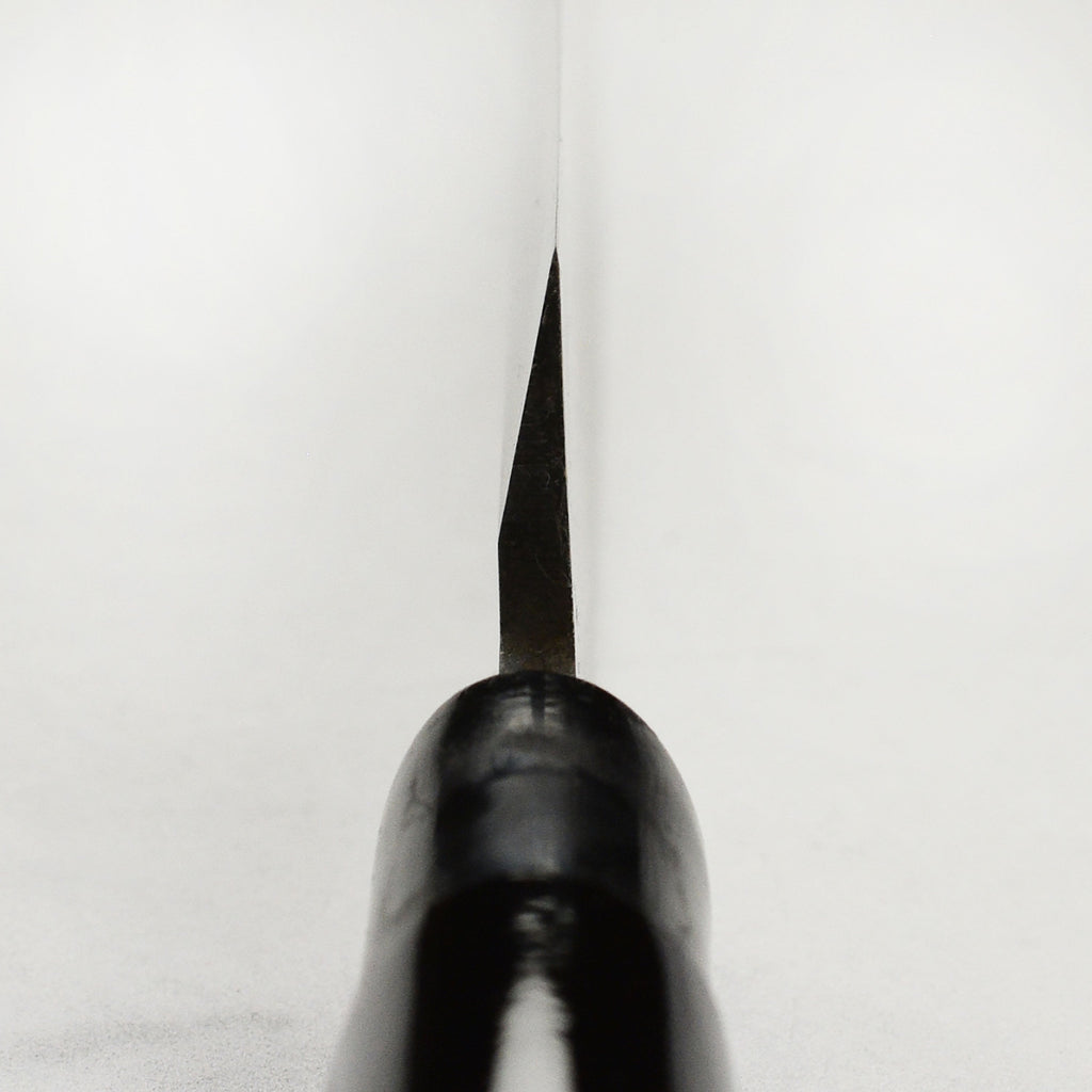 Takayuki Shikisai Kasumitogi Carbon Steel 9.4" Single-Bevel Yanagiba with Saya