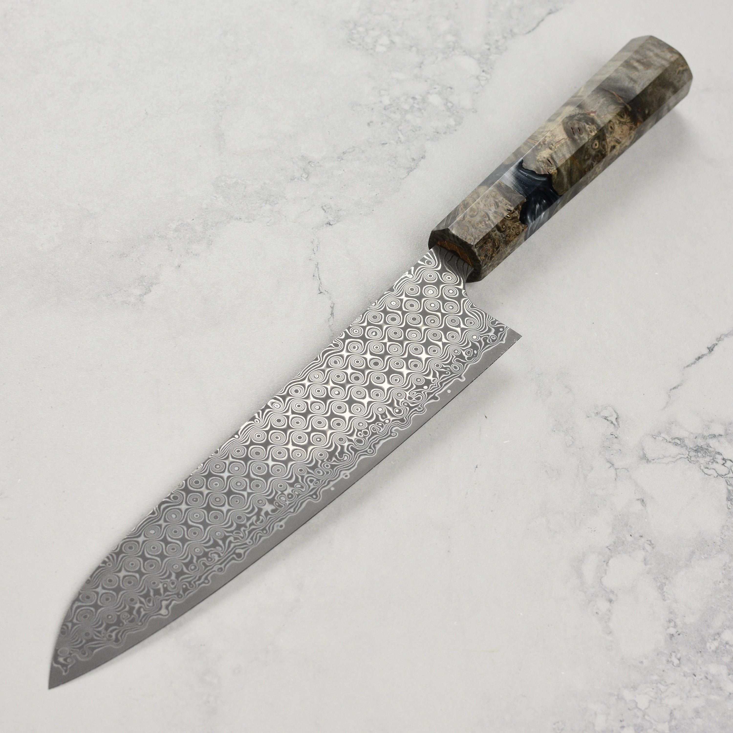 Nigara Anmon SG2 Damascus 9.4" Gyuto