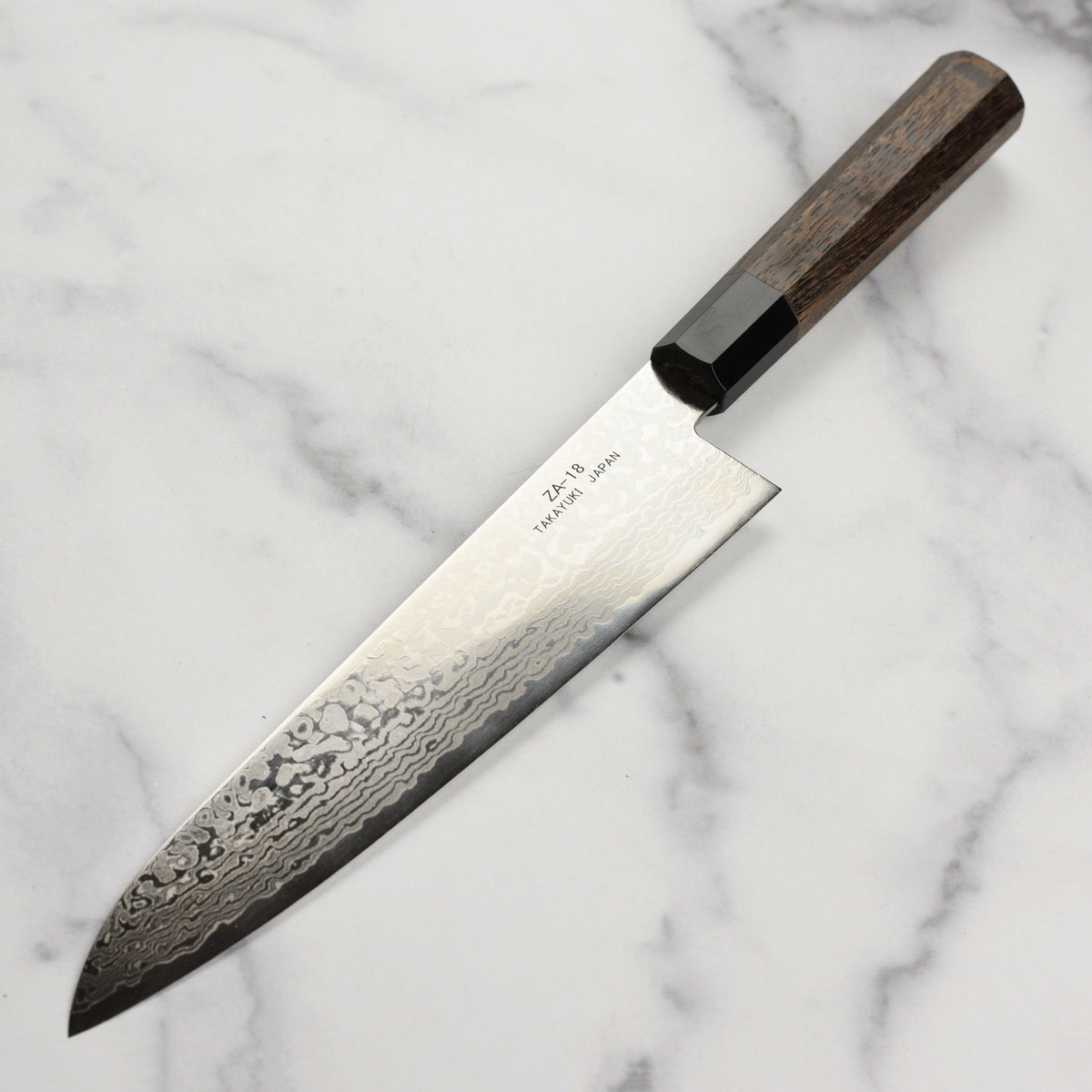 Takayuki Ginga ZA-18 Damascus 9.4" Gyuto