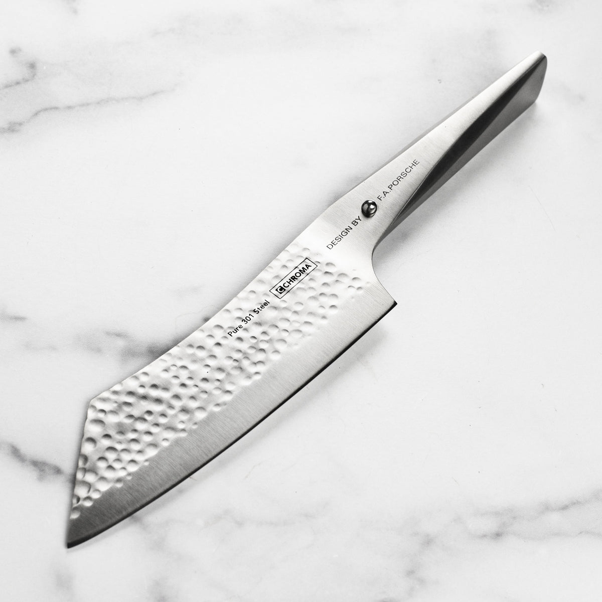 Chroma Type 301 7" Hammered Hakata Bocho