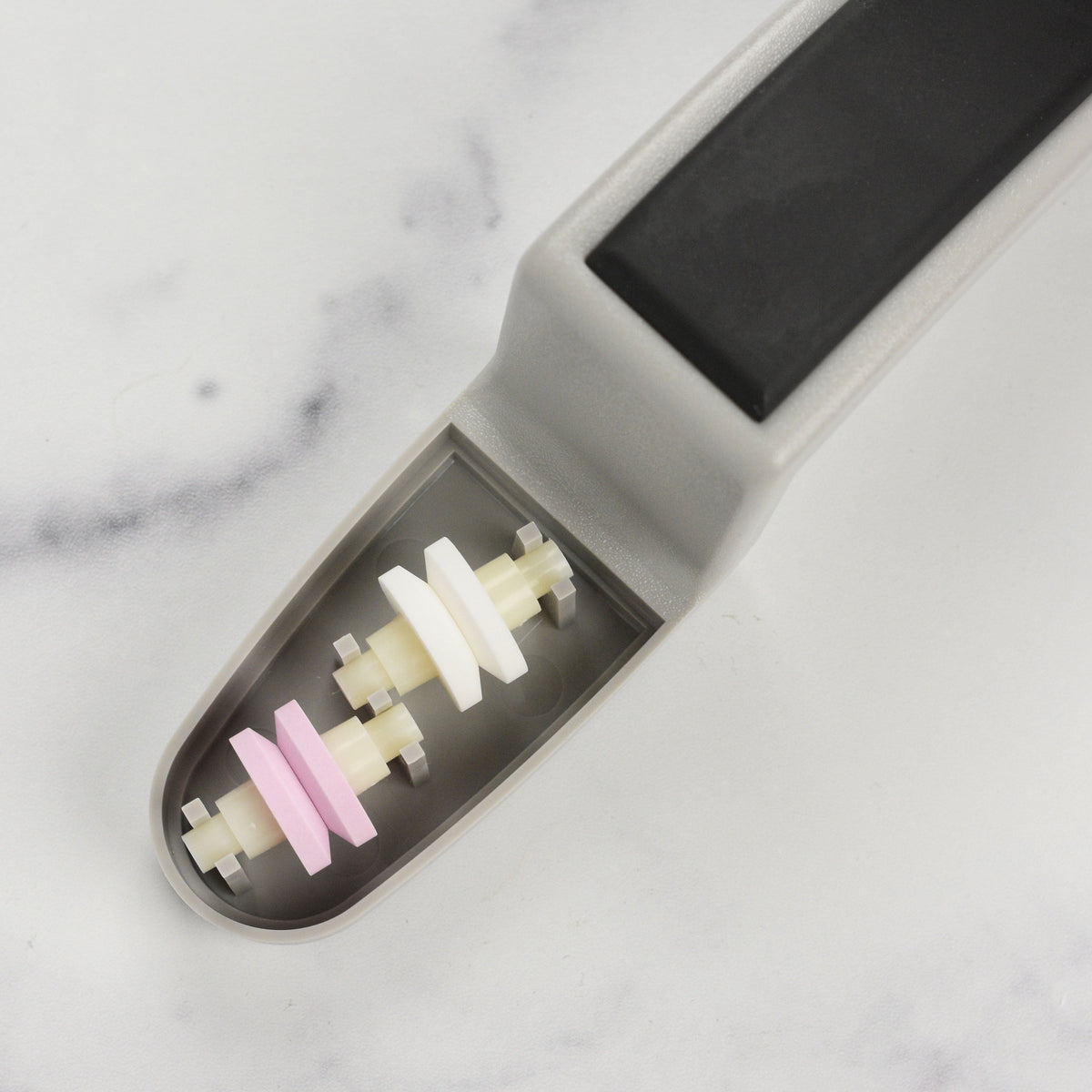 Global 8" Chef's Knife with Water Stone Sharpener
