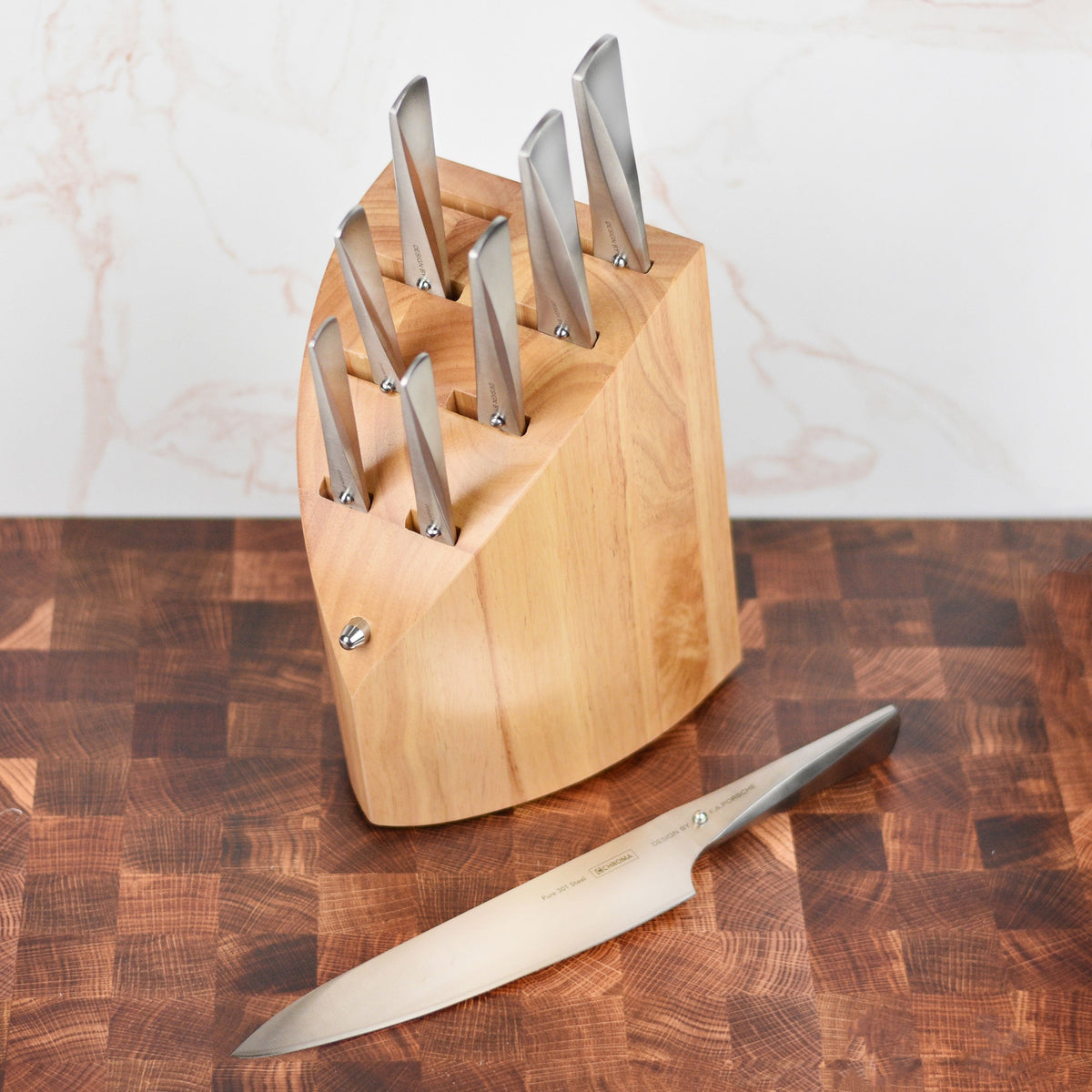 Chroma Type 301 9 Piece Deluxe Knife Block Set