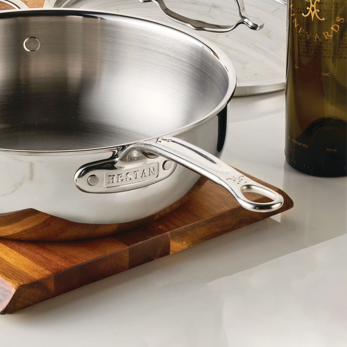 Hestan ProBond Luxe 2-quart Stainless Steel Saucier