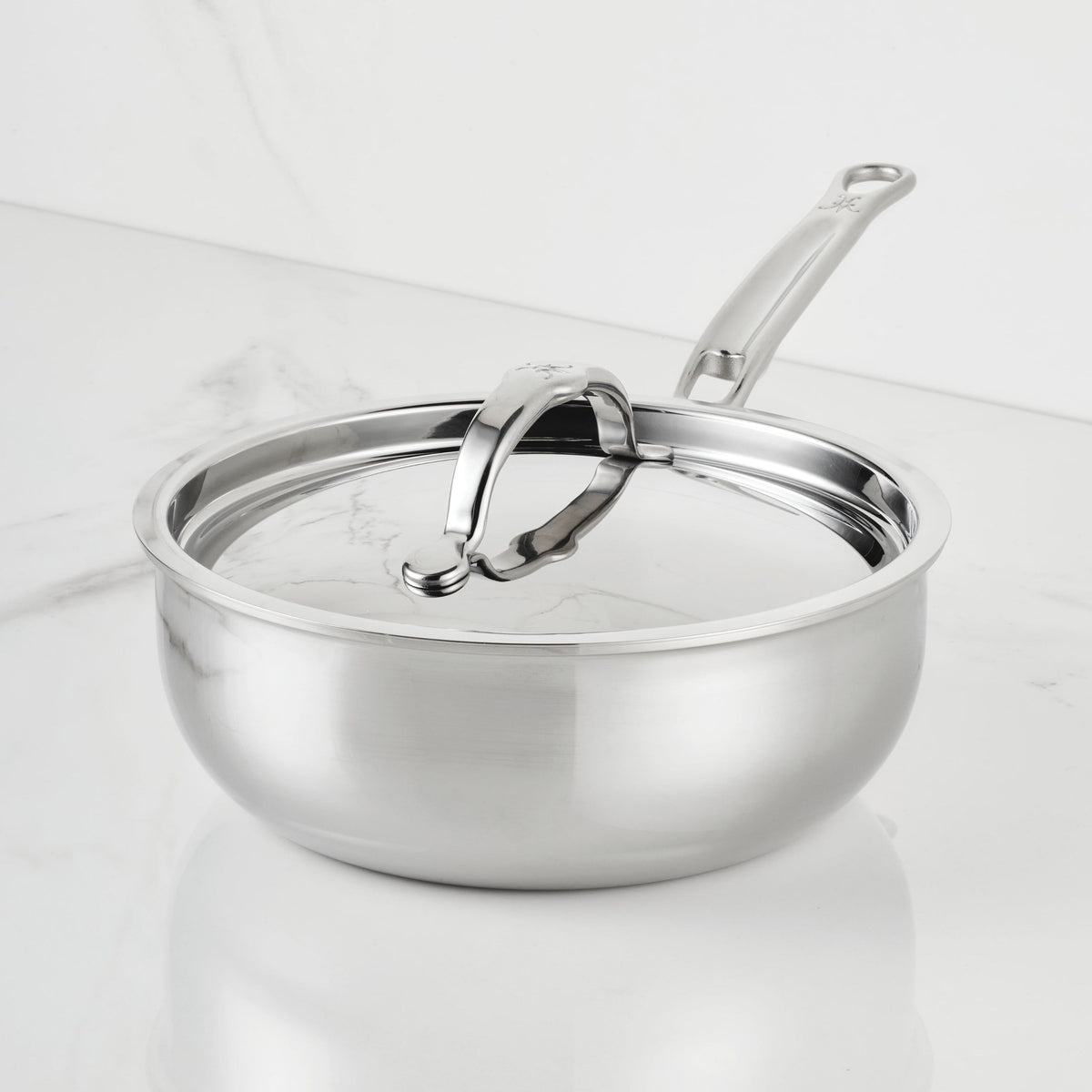 Hestan ProBond Luxe 2-quart Stainless Steel Saucier