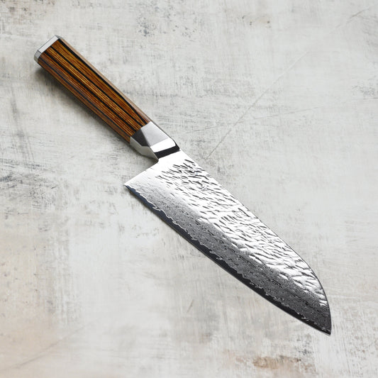 Ono Suzukaze SG2 Damascus 7" Santoku Knife