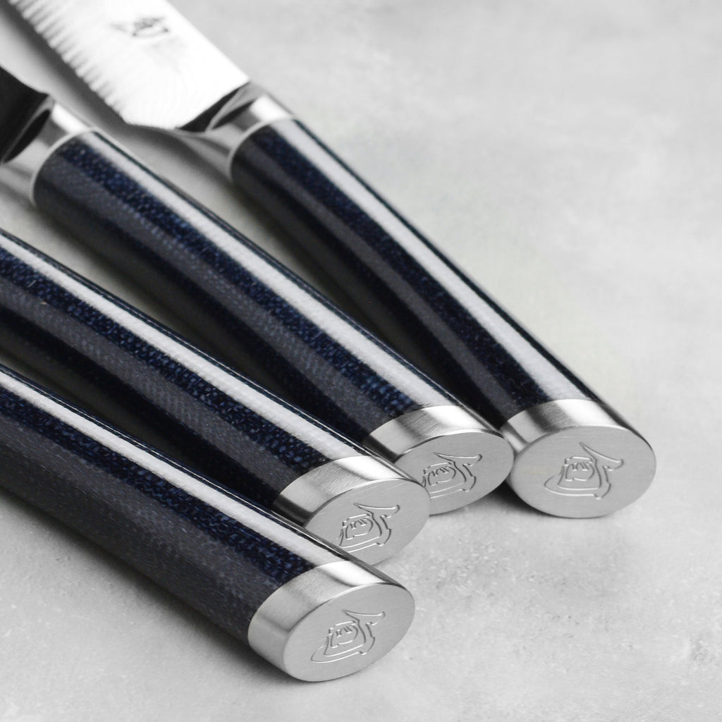 Shun Shiranami 4 Piece Steak Knife Set
