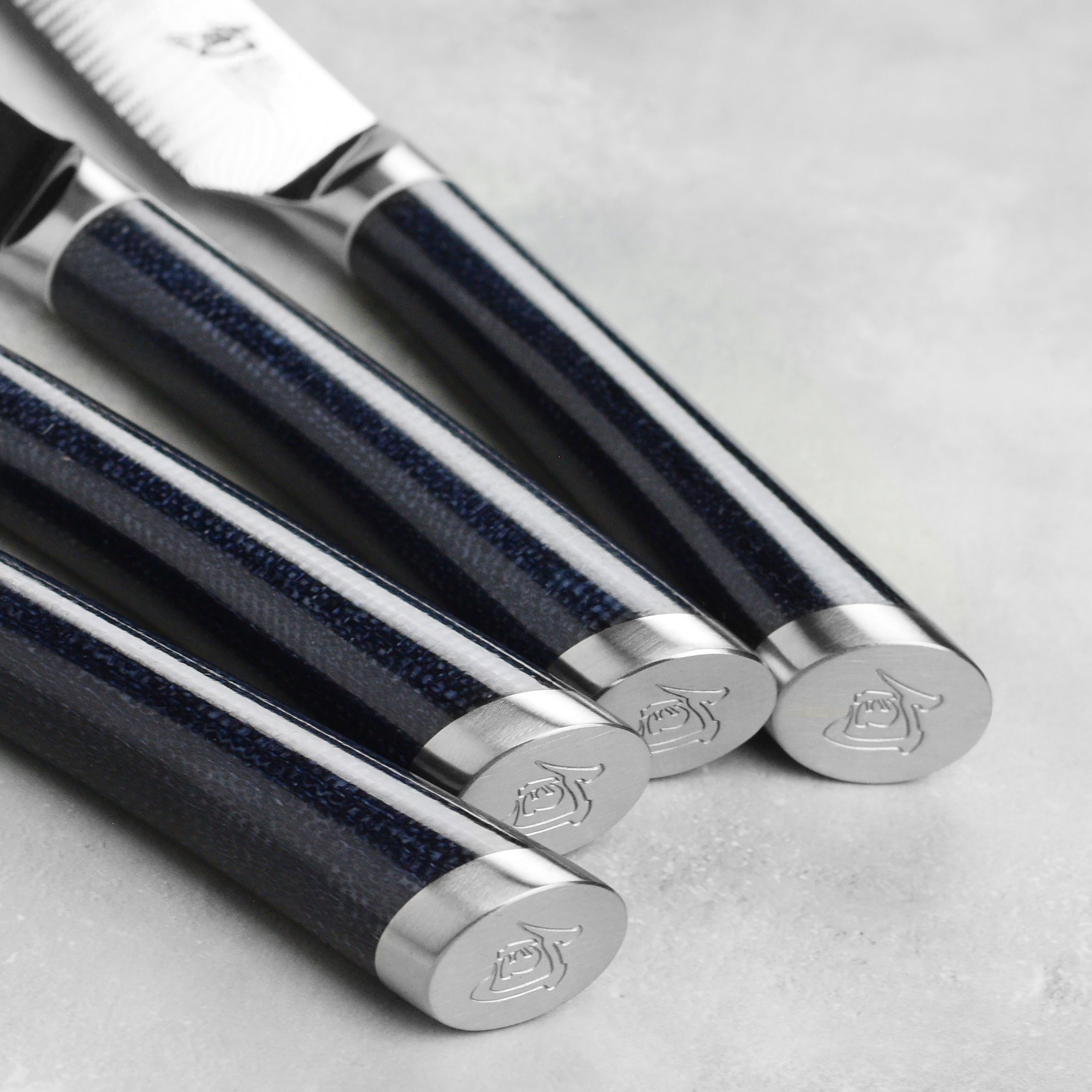 Shun Shiranami 4 Piece Steak Knife Set