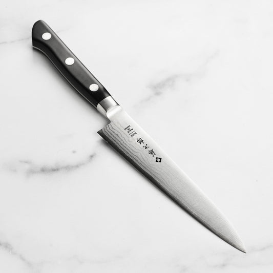 Tojiro Classic Damascus 6" Utility Knife