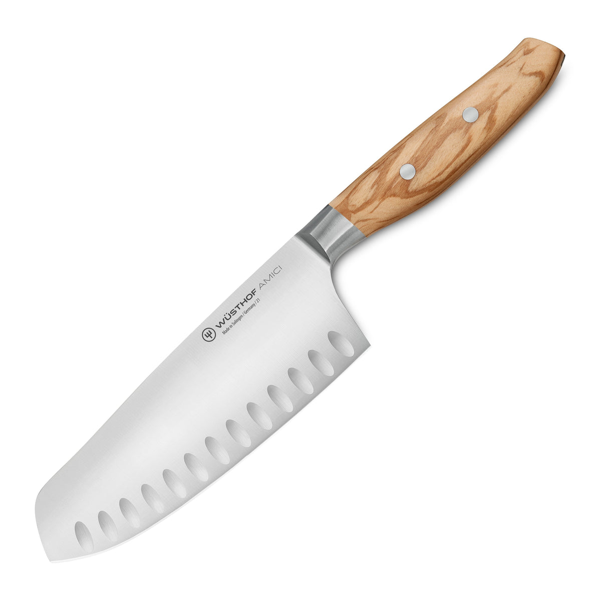 Wusthof Amici 7" Hollow Edge Santoku Knife