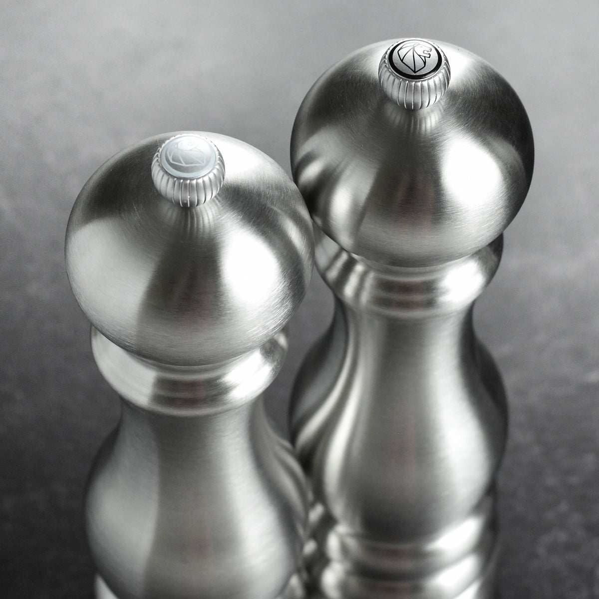 Peugeot Paris Stainless Steel 8.75" u'Select Salt & Pepper Mill Set