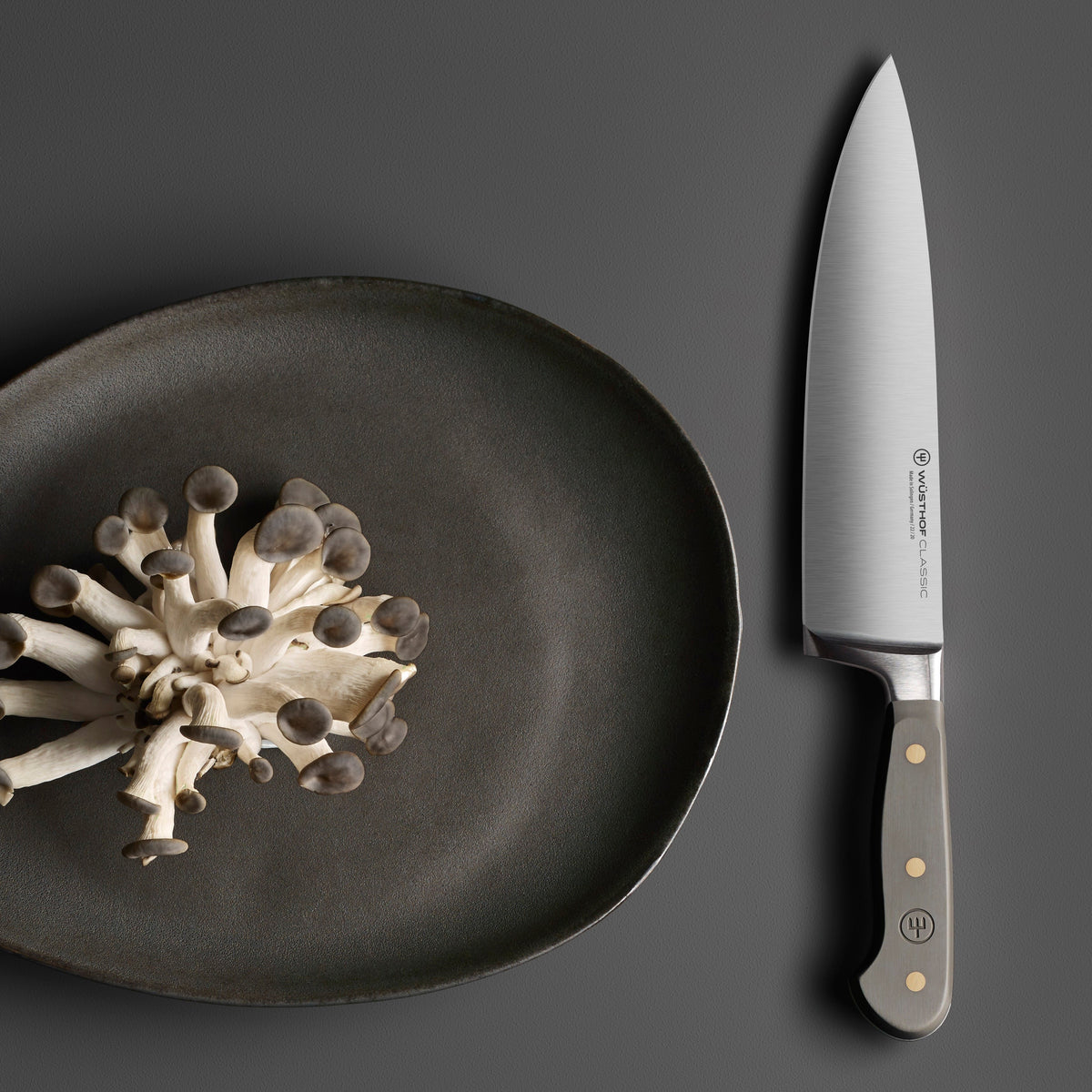 Wusthof Classic Velvet Oyster 8 Piece Knife Block Set