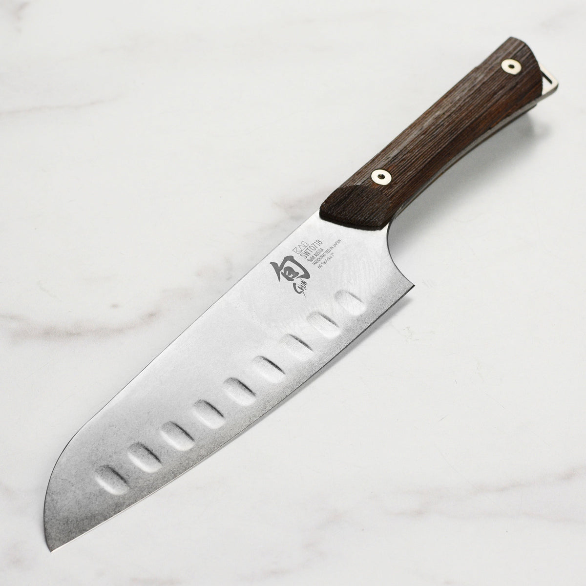 Shun Kanso 7" Hollow Edge Santoku Knife