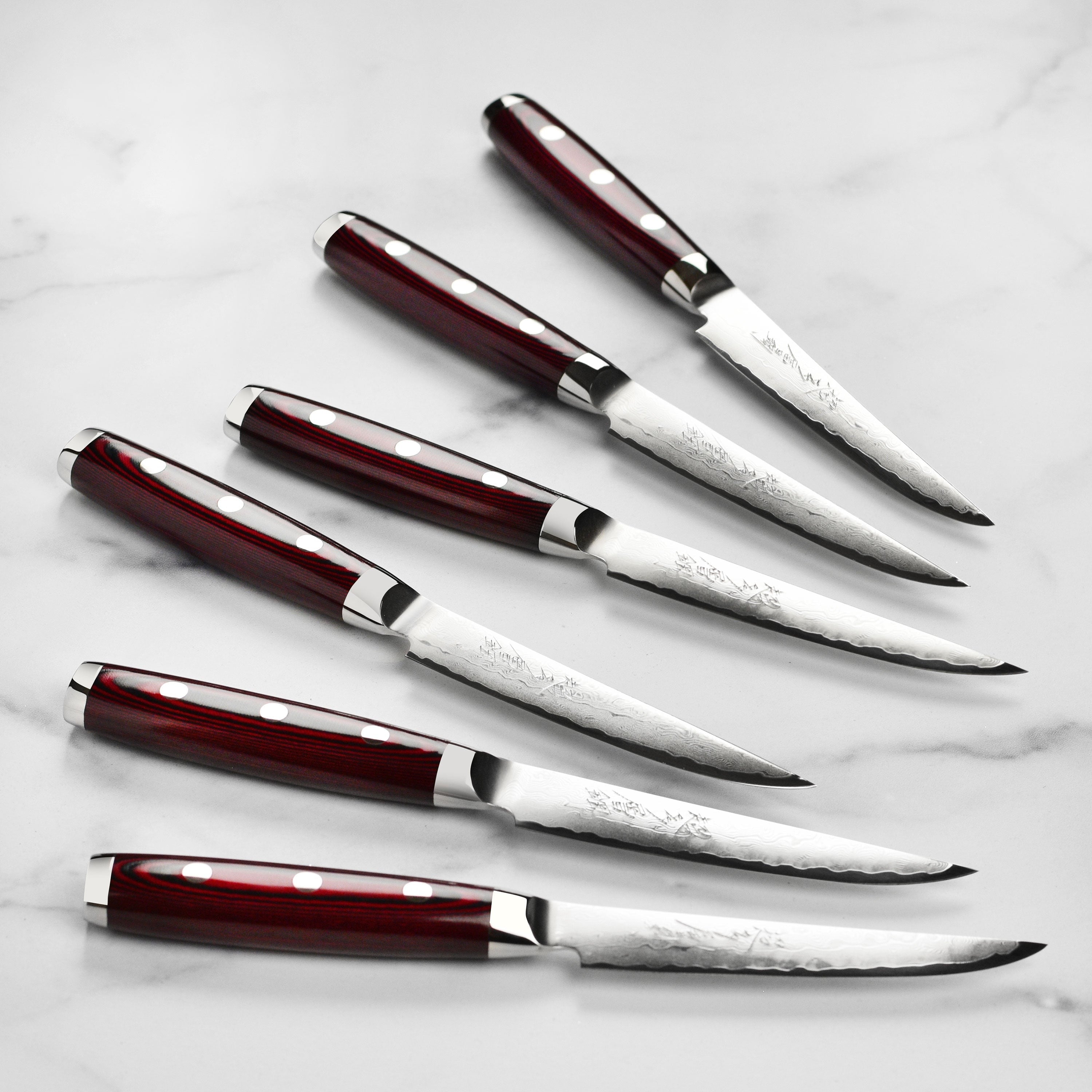 Yaxell Super Gou SG2 16 Piece Dark Ash Knife Block Set