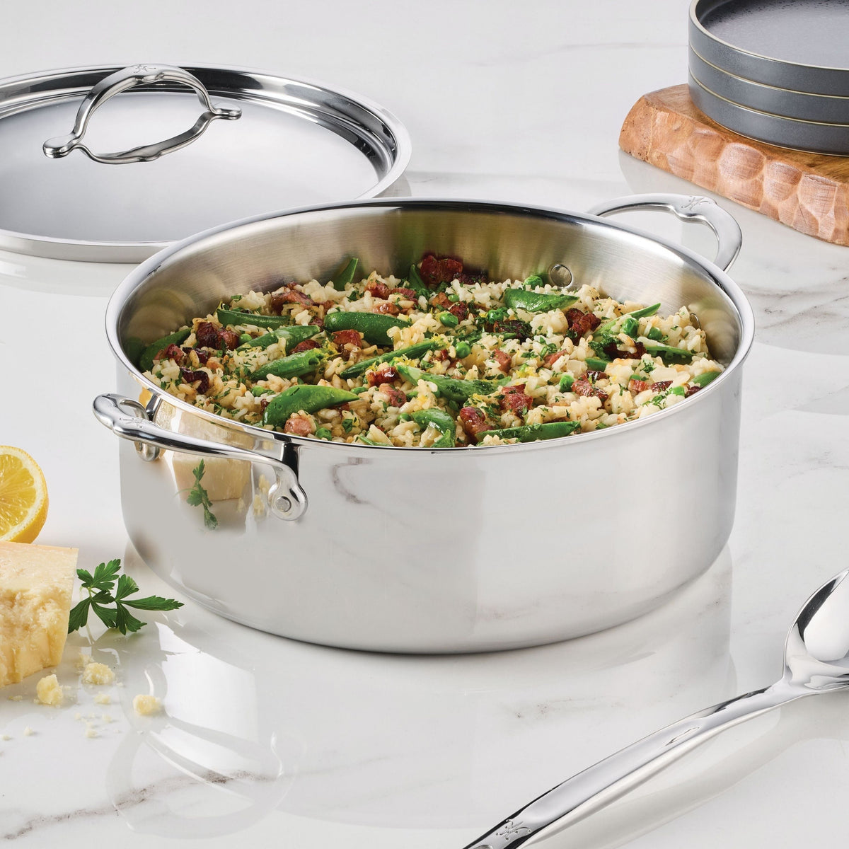 Hestan ProBond Luxe 9-quart Stainless Steel Rondeau