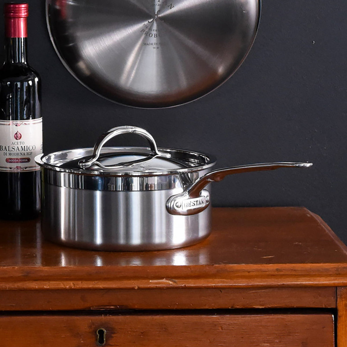 Hestan 8.5" Stainless Steel Lid