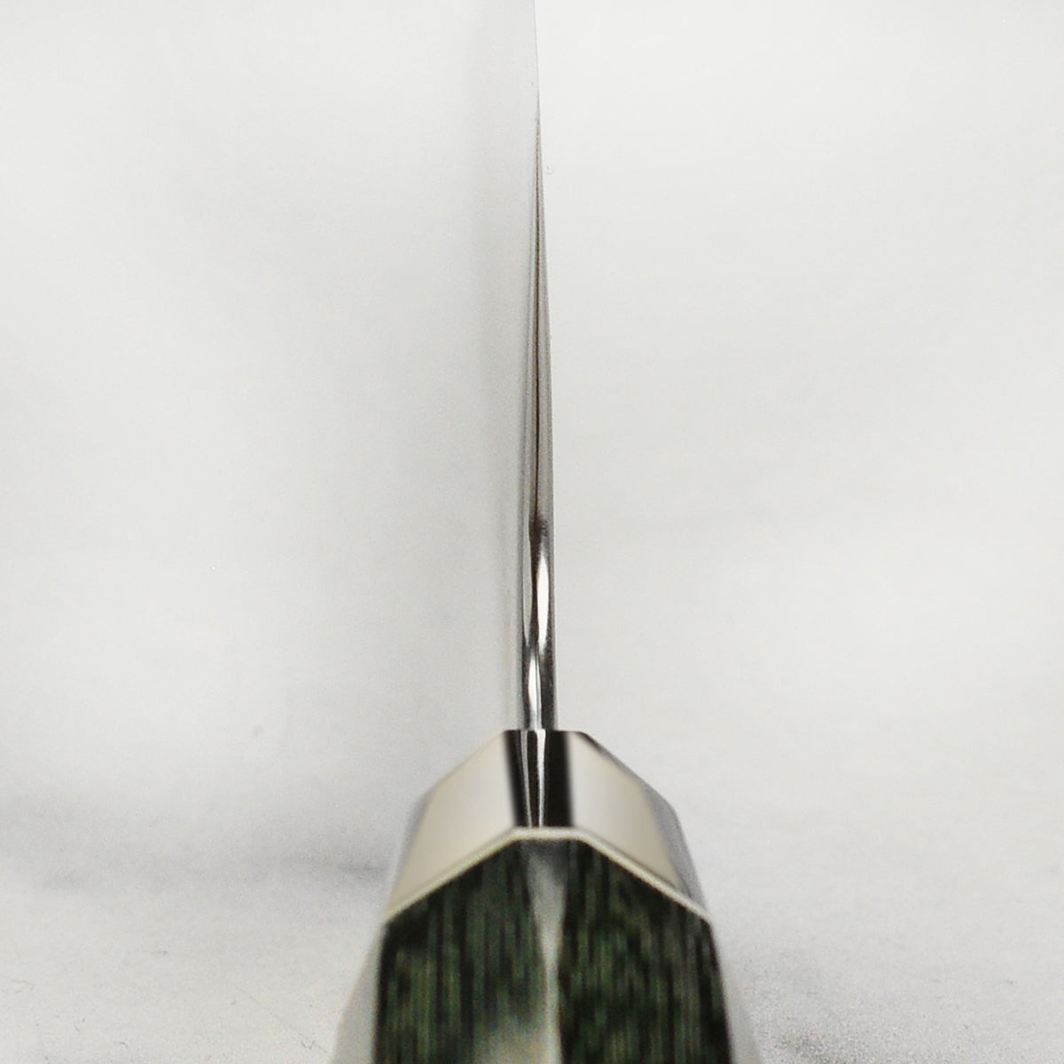 Zanmai Revolution SG2 9" Kiritsuke with Green Micarta Handle
