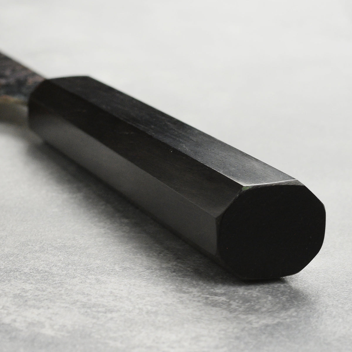 Saji Rainbow Damascus 9.4" Gyuto, Ebony
