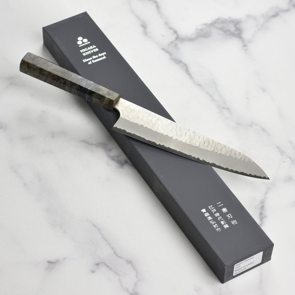 Nigara SG2 Migaki Tsuchime 8.25" Gyuto