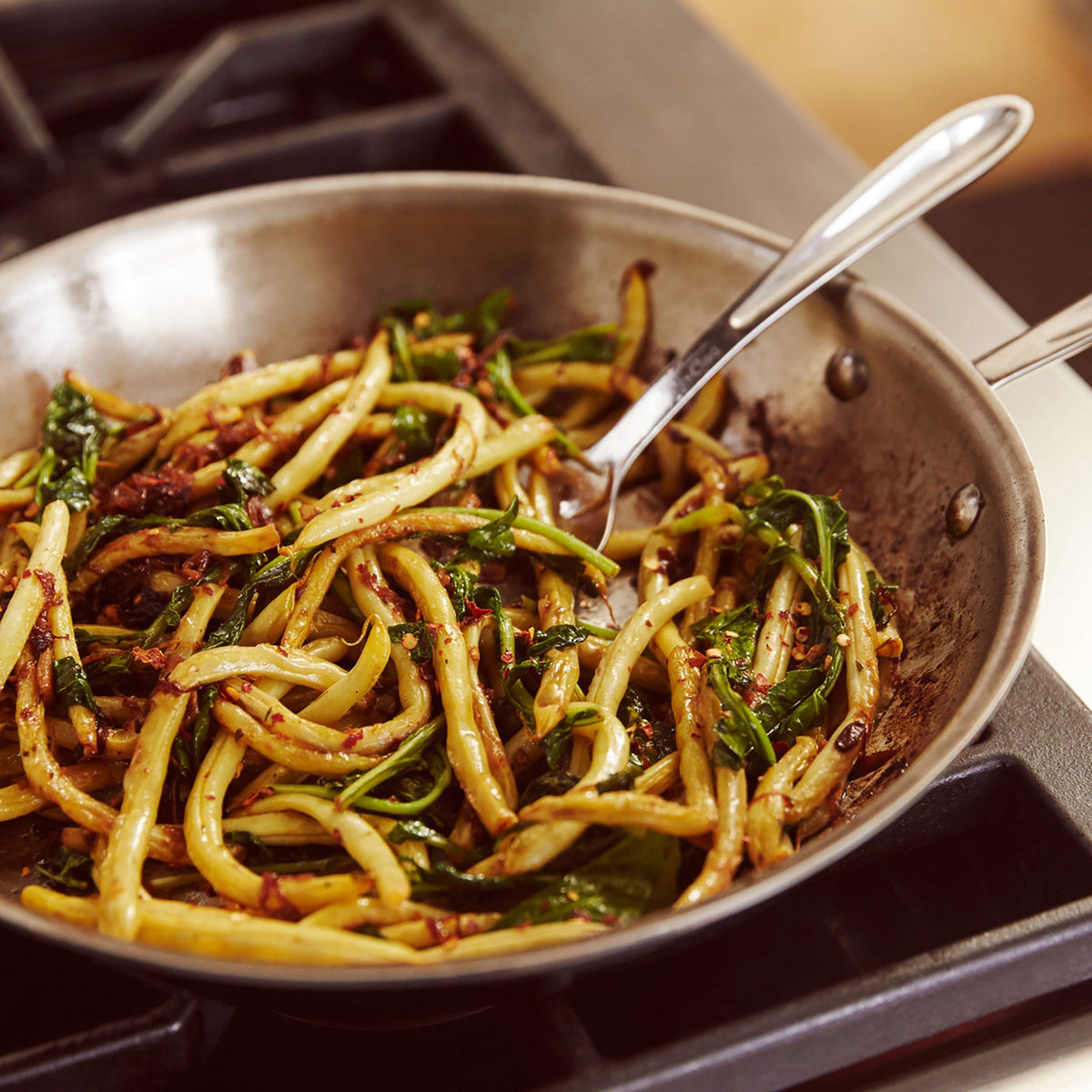 All-Clad d5 Brushed Stainless 12" Fry Pan