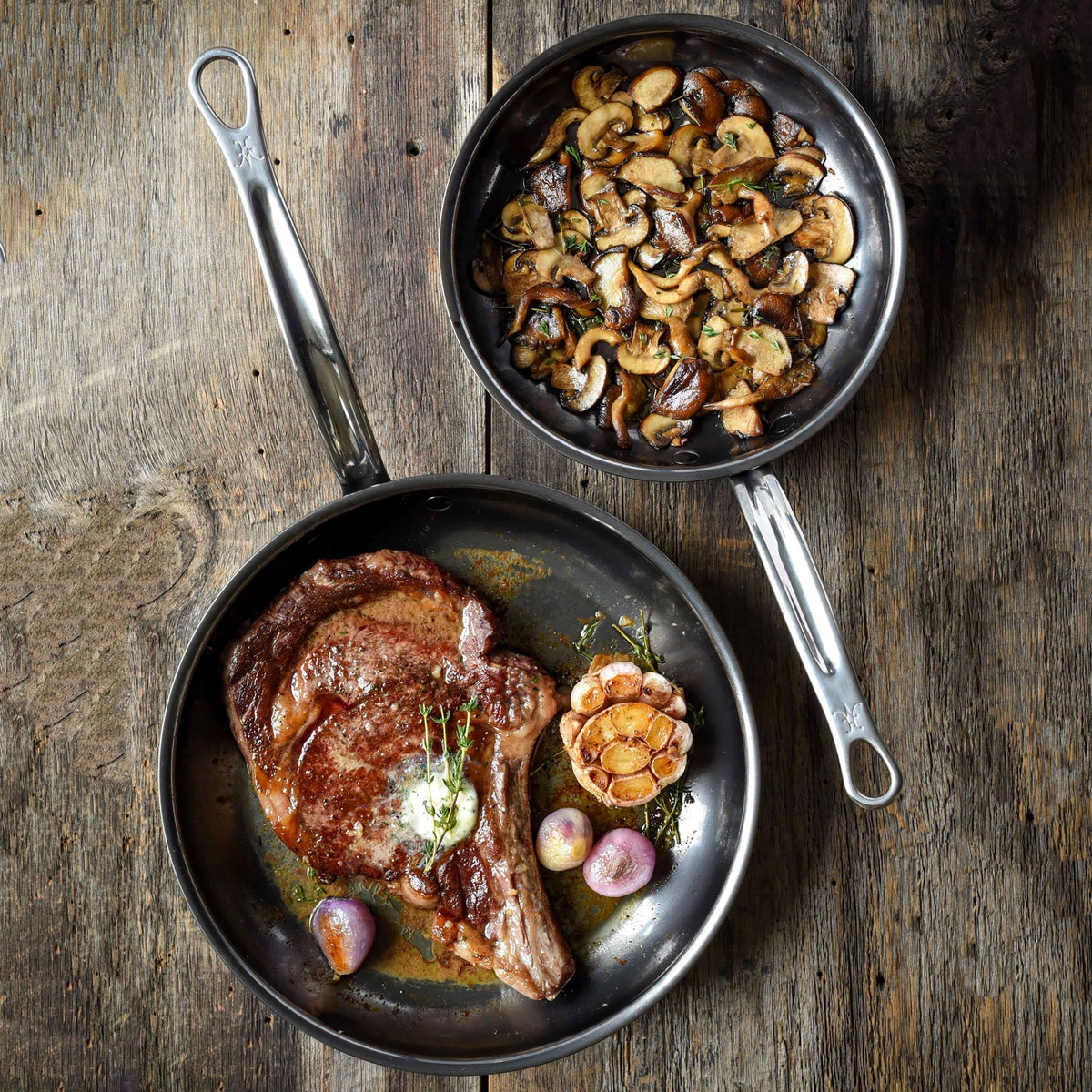 Hestan NanoBond 8.5" Titanium Stainless Steel Skillet