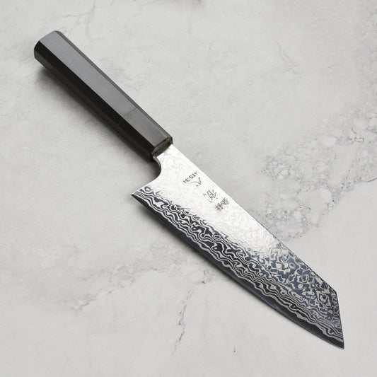 Hatsukokoro x Yauji Ginga34 Damascus 6.7" Bunka