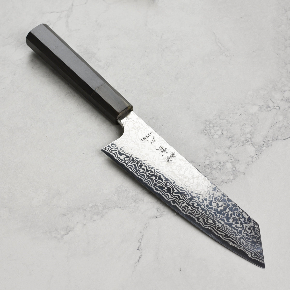 Hatsukokoro x Yauji Ginga34 Damascus 6.7" Bunka