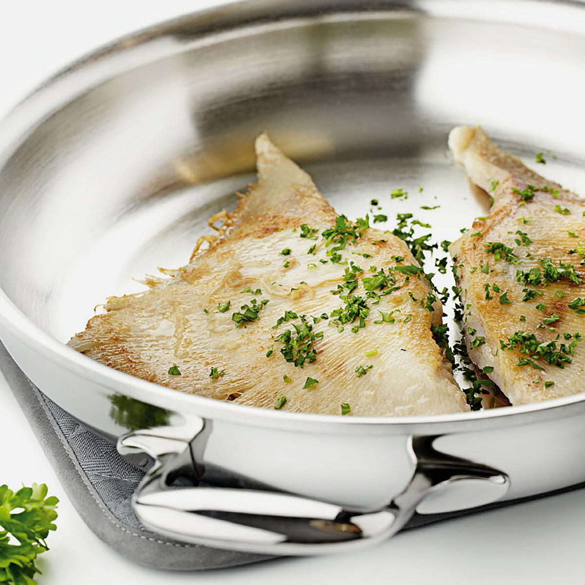Demeyere Proline 12.6" Stainless Steel Fry Pan