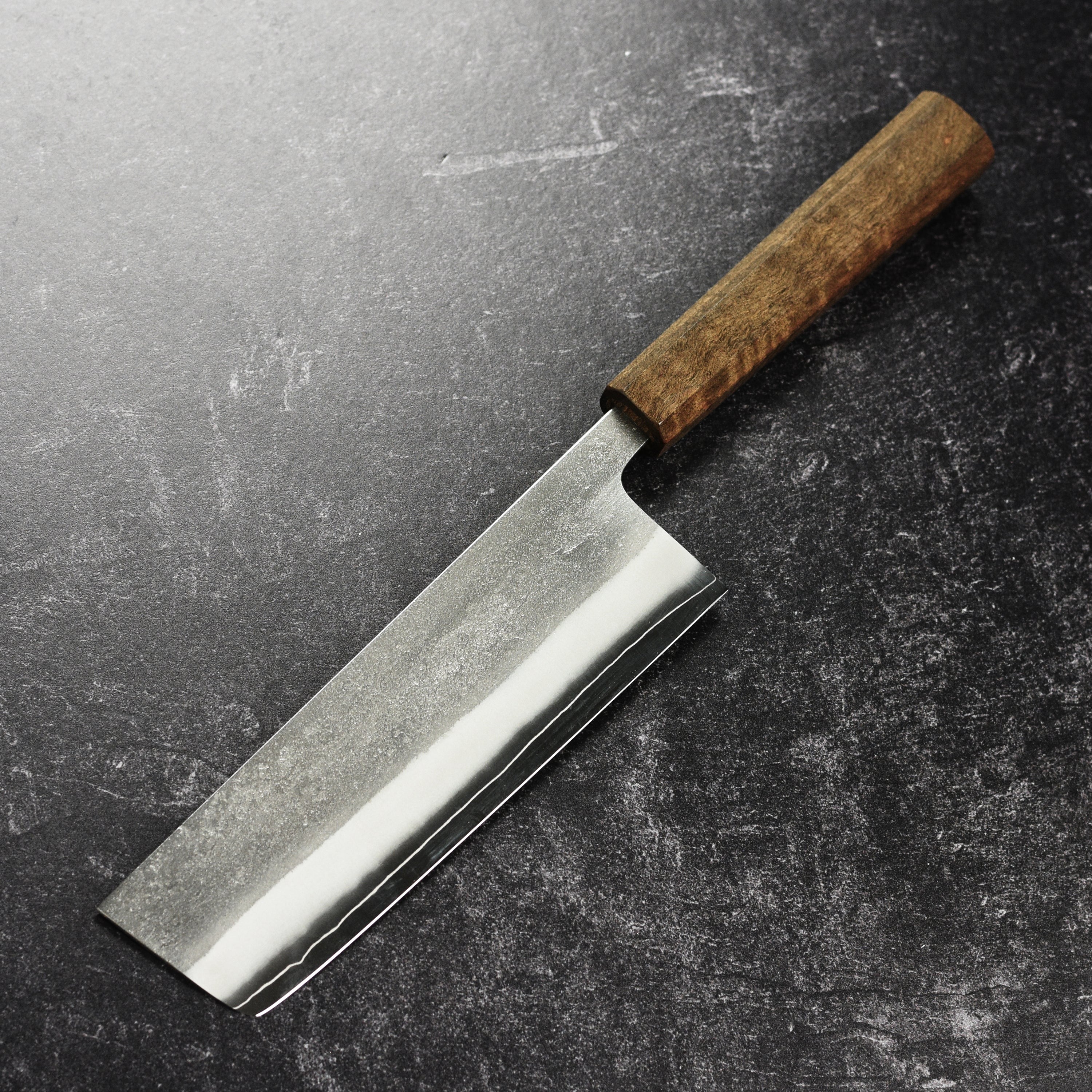 Yoshikane SKD Nashiji Stainless Clad 6.5" Nakiri