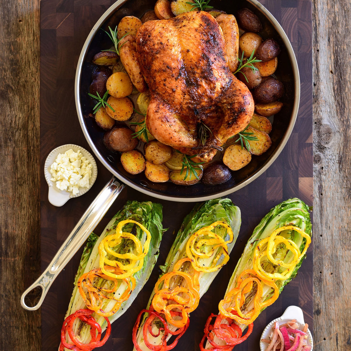 Hestan NanoBond 12.5" Titanium Stainless Steel Skillet
