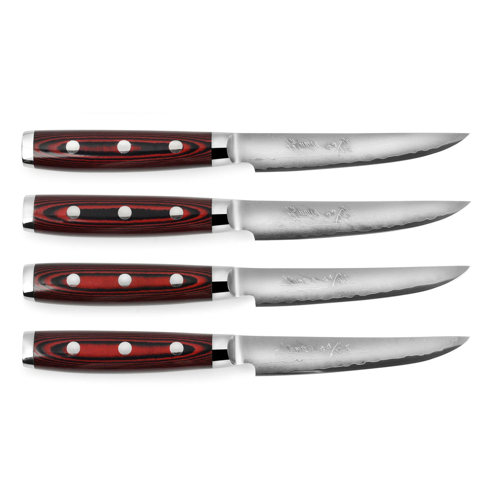 Yaxell Super Gou SG2 4 Piece Steak Knife Set