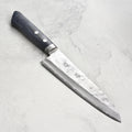 Masutani VG10 Damascus Nashiji 7" Gyuto, Blue Handle