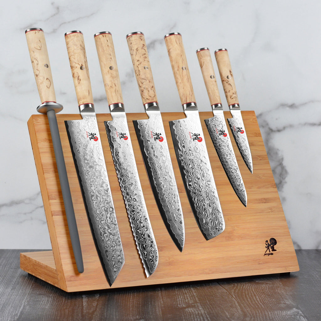 Miyabi Birchwood SG2 8 Piece Magnetic Easel Knife Set