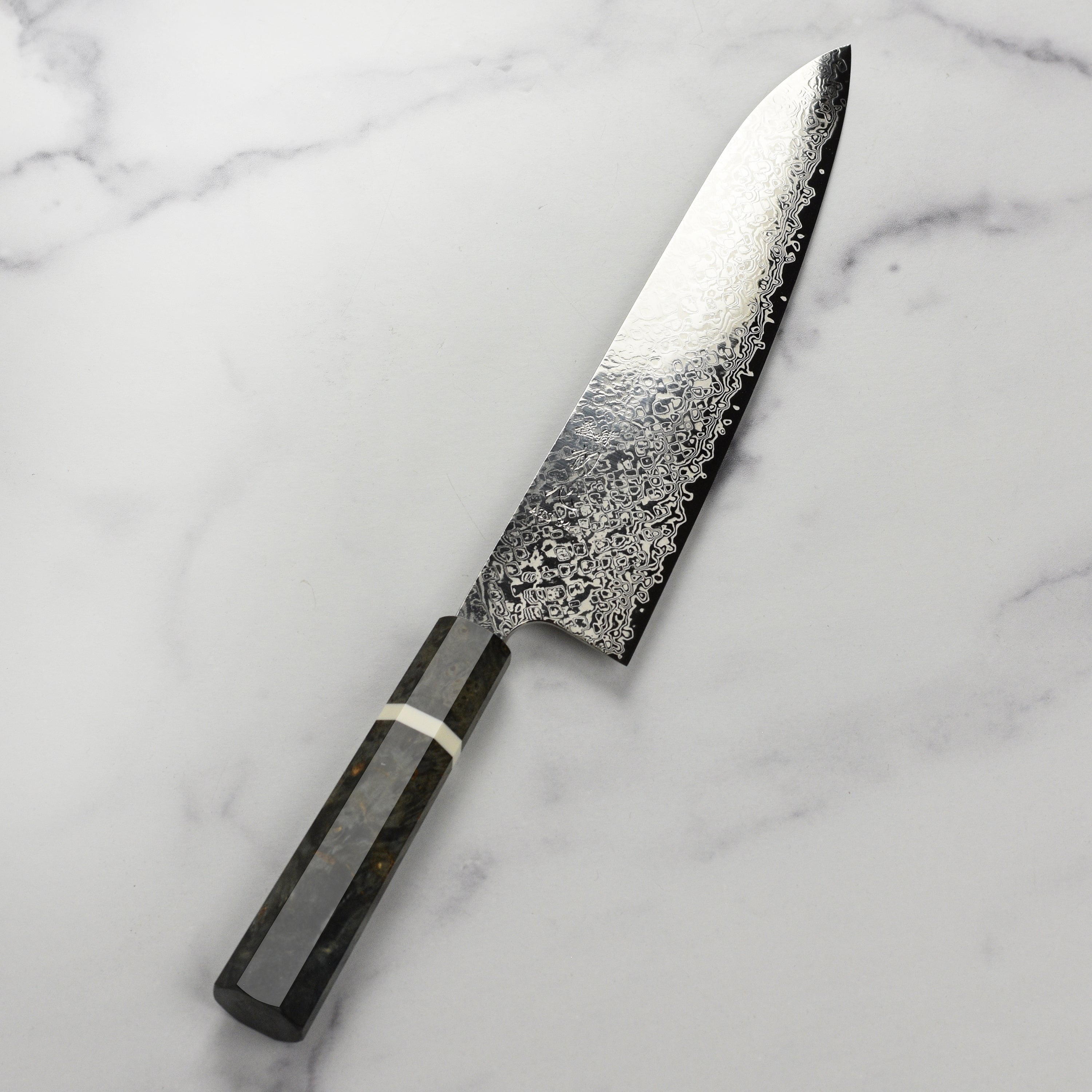 Hatsukokoro x Yauji Ginga34 Damascus 9.4" Gyuto