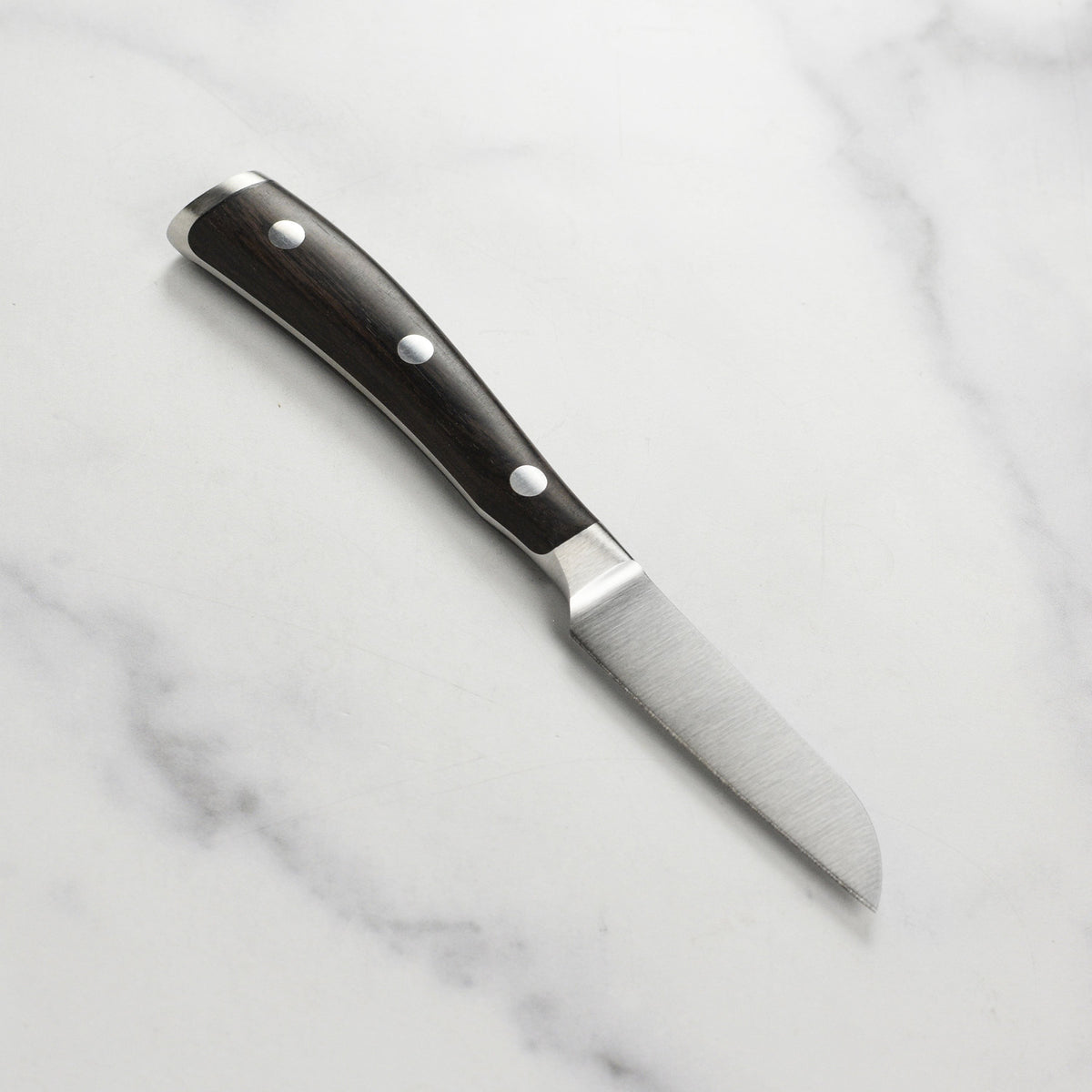 Wusthof Ikon Blackwood 3" Flat Cut Paring Knife