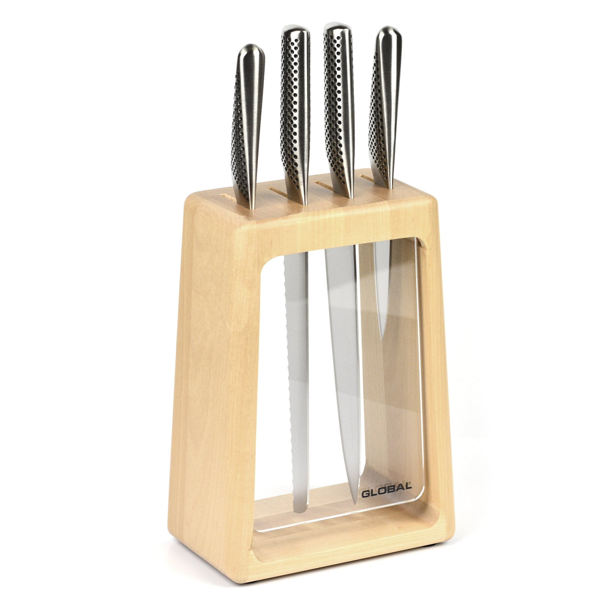 Global Hashira 5 Piece Knife Block Set