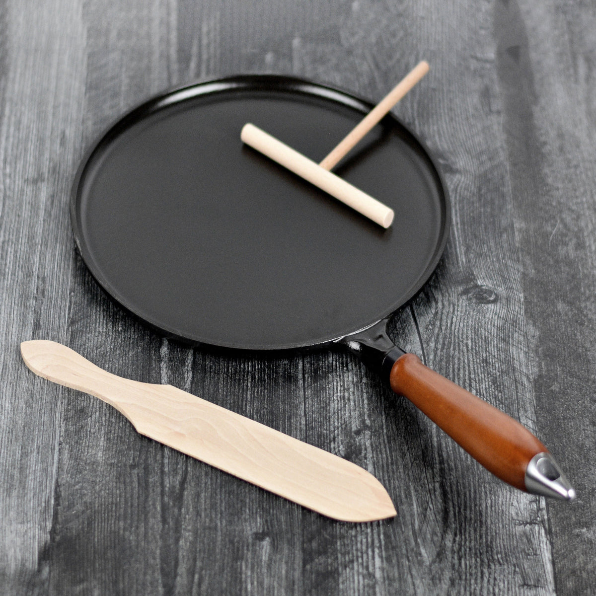 Staub 11" Matte Black Crepe Pan