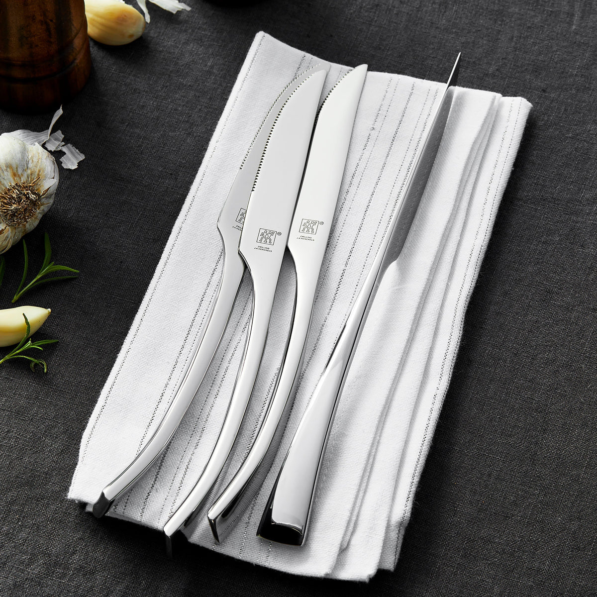 Zwilling Bellasera 45 Piece Stainless Steel Flatware Set, Polished